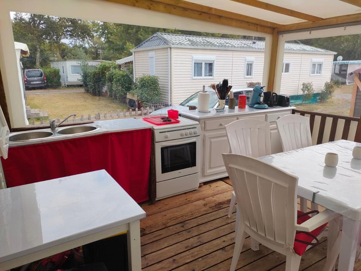 Mobil Home Climatise Au Domaine Lalande A Mimizan-Plage Eksteriør billede