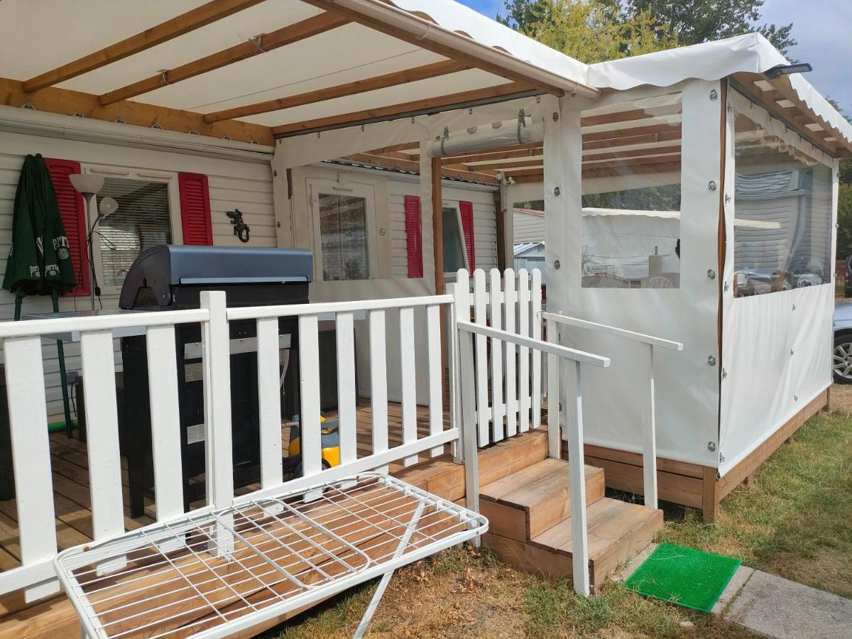 Mobil Home Climatise Au Domaine Lalande A Mimizan-Plage Eksteriør billede