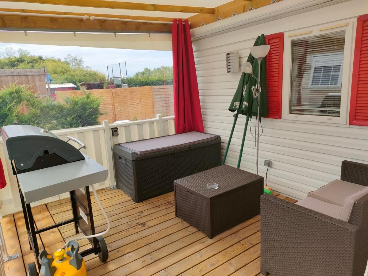 Mobil Home Climatise Au Domaine Lalande A Mimizan-Plage Eksteriør billede